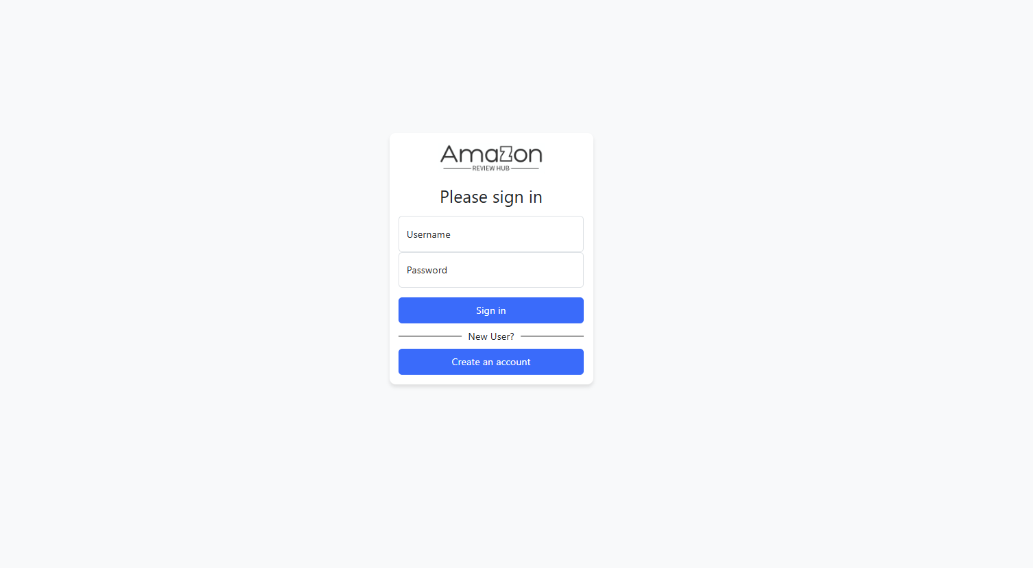 background for Amazon Review Hub project