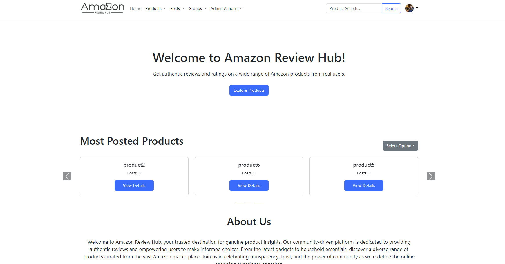 background for Amazon Review Hub project