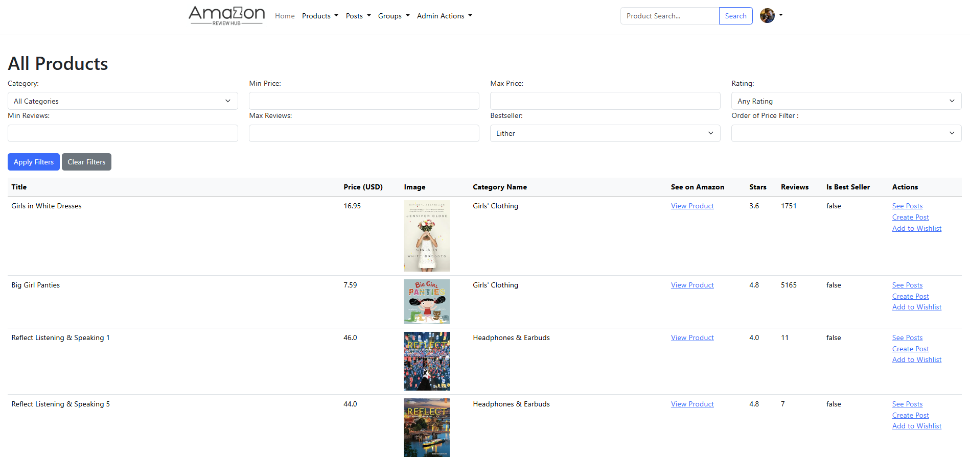 background for Amazon Review Hub project